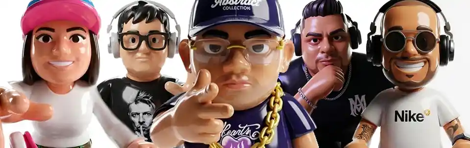 Los DJs de Radio Congal en versión figura